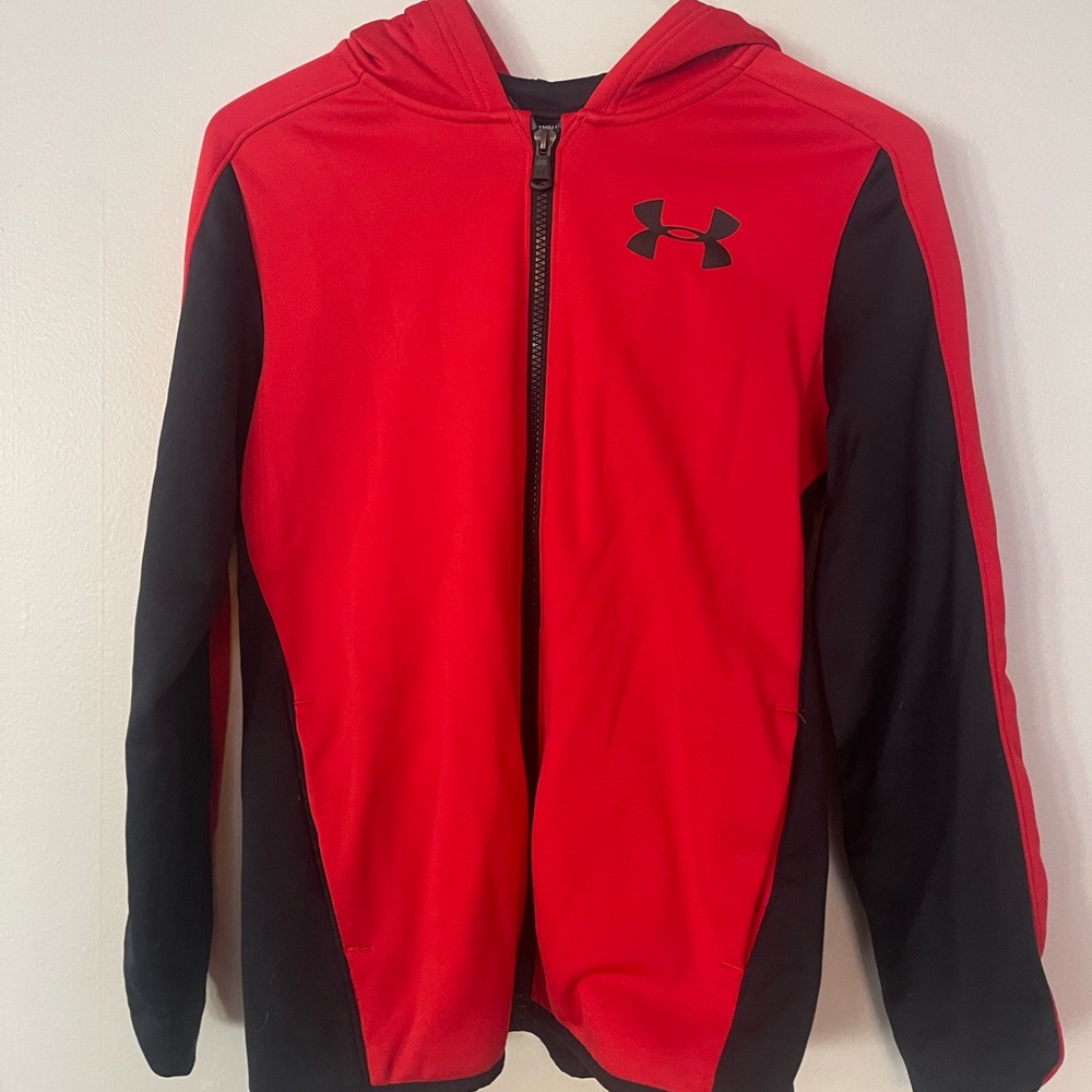 Boys Medium Full Zip Under Armour Jacket